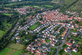 Photographie aérienne de Odernheim am Glan dans le département Rhénanie-Palatinat, Allemagne