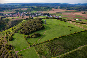 Photographie aérienne de Tour Heimberg Schloßböckelheim à Schloßböckelheim dans le département Rhénanie-Palatinat, Allemagne