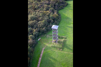 Tour Heimberg Schloßböckelheim à Schloßböckelheim dans le département Rhénanie-Palatinat, Allemagne d'en haut