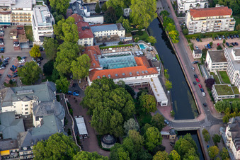 Vue aérienne de Culinarium à Bad Kreuznach dans le département Rhénanie-Palatinat, Allemagne