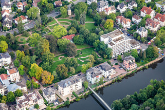 Vue aérienne de Orange Park à Bad Kreuznach dans le département Rhénanie-Palatinat, Allemagne