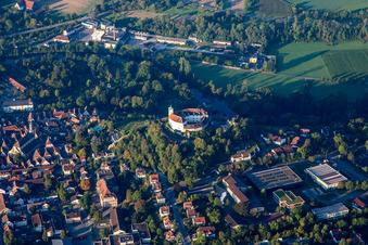 Vue aérienne de Château de Kaltenstein à Vaihingen an der Enz dans le département Bade-Wurtemberg, Allemagne