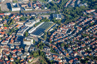 Vue aérienne de Alfred Kärcher GmbH & Co. KG à Winnenden dans le département Bade-Wurtemberg, Allemagne