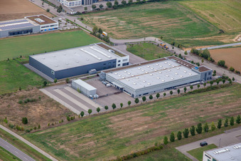 Vue aérienne de MAPAL ITS GmbH à Eppingen dans le département Bade-Wurtemberg, Allemagne