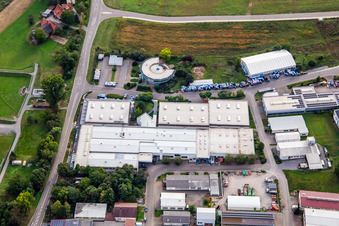 Vue aérienne de Utescheny à Zaisenhausen dans le département Bade-Wurtemberg, Allemagne