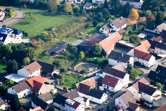 Photographie aérienne de Rue principale à le quartier Urloffen in Appenweier dans le département Bade-Wurtemberg, Allemagne