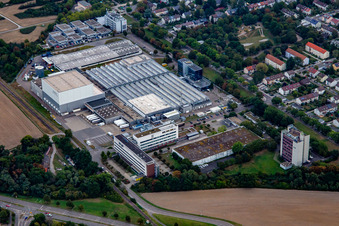 L'ORÉAL Production Germany GmbH & Co. KG à le quartier Nordweststadt in Karlsruhe dans le département Bade-Wurtemberg, Allemagne hors des airs