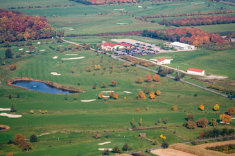 Vue oblique de Club de golf Urloffen eV à le quartier Urloffen in Appenweier dans le département Bade-Wurtemberg, Allemagne