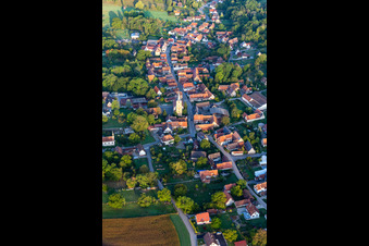 Drachenbronn-Birlenbach dans le département Bas Rhin, France vue du ciel