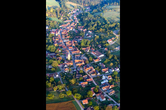 Enregistrement par drone de Drachenbronn-Birlenbach dans le département Bas Rhin, France