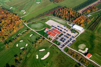 Vue aérienne de Club de golf Urloffen à le quartier Urloffen in Appenweier dans le département Bade-Wurtemberg, Allemagne