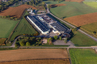 Outils Gunther à Soultz-sous-Forêts dans le département Bas Rhin, France hors des airs