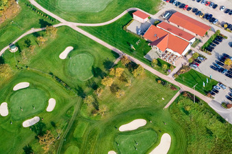 Club de golf Urloffen eV à le quartier Urloffen in Appenweier dans le département Bade-Wurtemberg, Allemagne vu d'un drone