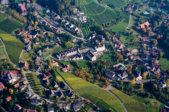 Vue aérienne de Parc Romberg à Sasbachwalden dans le département Bade-Wurtemberg, Allemagne