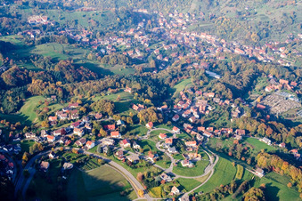 Vue aérienne de Quartier Schönbüch in Bühlertal dans le département Bade-Wurtemberg, Allemagne