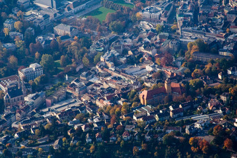 Vue aérienne de Casino à Baden-Baden dans le département Bade-Wurtemberg, Allemagne