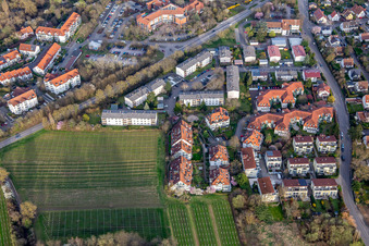Vue aérienne de À la briqueterie à Landau in der Pfalz dans le département Rhénanie-Palatinat, Allemagne