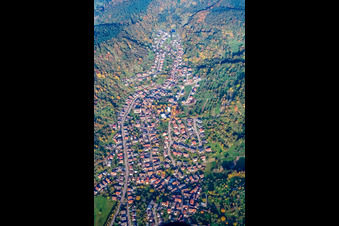 Photographie aérienne de Village - Vue à le quartier Sulzbach in Gaggenau dans le département Bade-Wurtemberg, Allemagne
