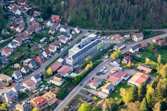 Vue aérienne de Rue principale 46 à Wilgartswiesen dans le département Rhénanie-Palatinat, Allemagne