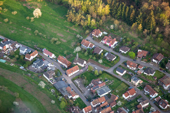 Photographie aérienne de Du nord-ouest à Böllenborn dans le département Rhénanie-Palatinat, Allemagne