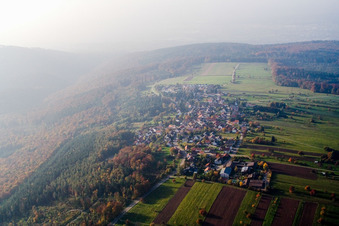 Vue aérienne de Du sud-est à le quartier Freiolsheim in Gaggenau dans le département Bade-Wurtemberg, Allemagne