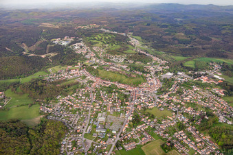 Photographie aérienne de De l'ouest à Bitsch dans le département Moselle, France