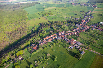 Photographie aérienne de Ratzwiller dans le département Bas Rhin, France