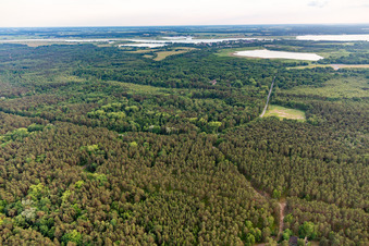 Vue aérienne de Zone restreinte de Peenemünde à Peenemünde dans le département Mecklembourg-Poméranie occidentale, Allemagne