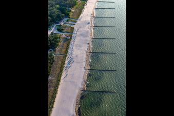 Photographie aérienne de Plage et espace spa Zempin à Zempin dans le département Mecklembourg-Poméranie occidentale, Allemagne