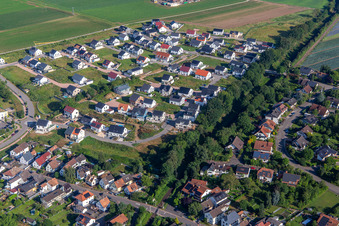 Vue aérienne de NBK K2 à Kandel dans le département Rhénanie-Palatinat, Allemagne