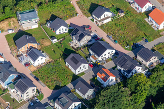 Vue aérienne de Chemin des lilas à Kandel dans le département Rhénanie-Palatinat, Allemagne