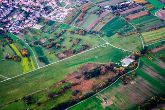 Vue aérienne de Site de vol à voile Malsch à Malsch dans le département Bade-Wurtemberg, Allemagne
