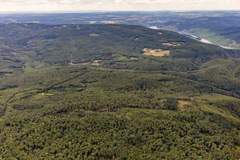 Vue aérienne de Weiler bei Bingen dans le département Rhénanie-Palatinat, Allemagne