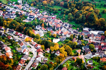 Photographie aérienne de Quartier Waldwimmersbach in Lobbach dans le département Bade-Wurtemberg, Allemagne