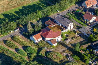 Photographie aérienne de Neumühle à Offenbach an der Queich dans le département Rhénanie-Palatinat, Allemagne