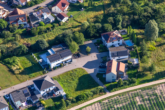 Vue aérienne de Au jardin du presbytère à Zeiskam dans le département Rhénanie-Palatinat, Allemagne