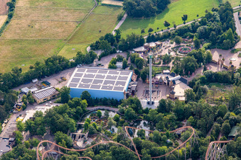 Parc de vacances Allemagne à Haßloch dans le département Rhénanie-Palatinat, Allemagne d'en haut