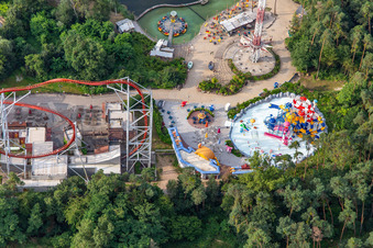 Parc de vacances Allemagne à Haßloch dans le département Rhénanie-Palatinat, Allemagne vue du ciel