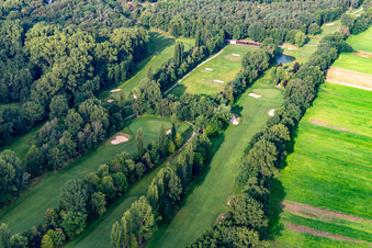 Golf Club Palatinat à le quartier Geinsheim in Neustadt an der Weinstraße dans le département Rhénanie-Palatinat, Allemagne d'en haut