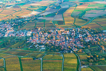 Wissembourg dans le département Bas Rhin, France vue d'en haut