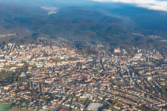Vue aérienne de Centre à Pirmasens dans le département Rhénanie-Palatinat, Allemagne