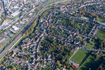 Vue aérienne de Quartier Bubenhausen in Zweibrücken dans le département Rhénanie-Palatinat, Allemagne
