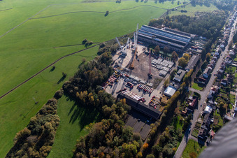 Photographie aérienne de Onroad GmbH (transports spéciaux et lourds, transferts par grue, travaux de grue) à le quartier Bierbach in Blieskastel dans le département Sarre, Allemagne