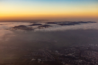 Dernbach dans le département Rhénanie-Palatinat, Allemagne d'en haut