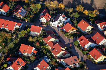 Vue aérienne de Dans l'Eichelhorst à Herxheim bei Landau dans le département Rhénanie-Palatinat, Allemagne