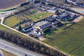 Vue aérienne de Véhicules utilitaires Heinle à Insheim dans le département Rhénanie-Palatinat, Allemagne