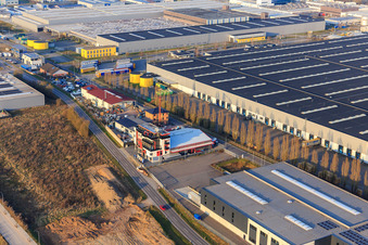 Photographie aérienne de Hôtel Victoria Interpark à Offenbach an der Queich dans le département Rhénanie-Palatinat, Allemagne