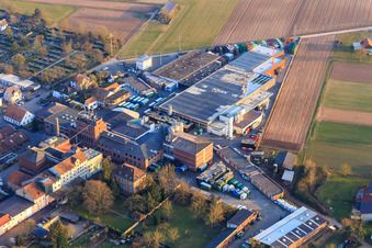 BRASSERIE BELLHEIMER - PARK & Bellheimer Breweries GmbH & Co. KG à Bellheim dans le département Rhénanie-Palatinat, Allemagne depuis l'avion