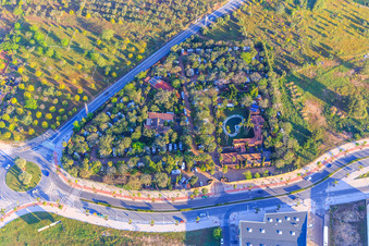 Camping Villas Séville à Dos Hermanas dans le département Séville, Espagne hors des airs