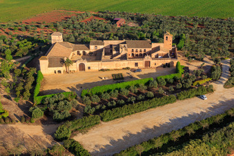 Photographie aérienne de Ranch de vacances Hacienda Los Molinos De Maestre à Dos Hermanas dans le département Séville, Espagne